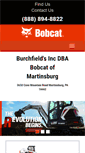 Mobile Screenshot of bobcatofmartinsburg.com